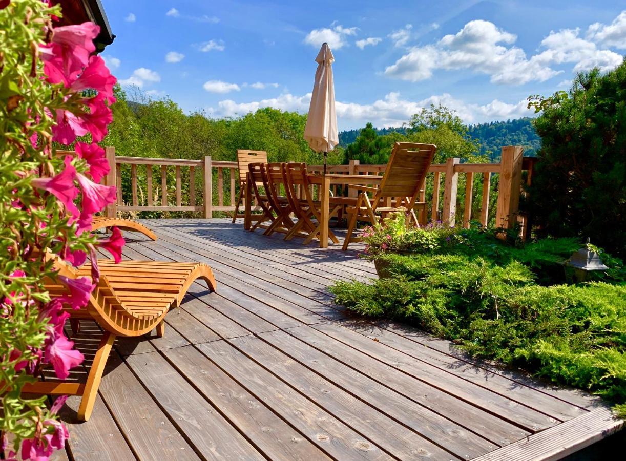 Lesne Uroczysko Villa Cisna Kültér fotó